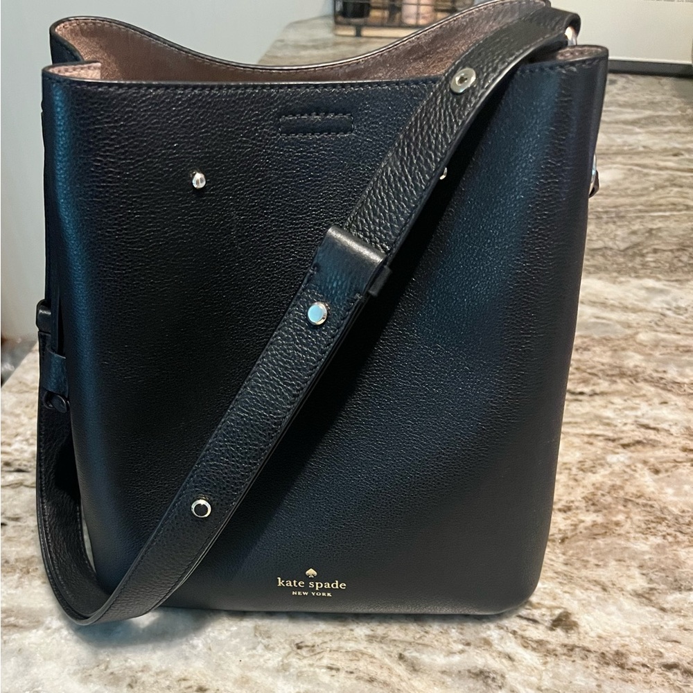 Kate Spade bucket purse - black